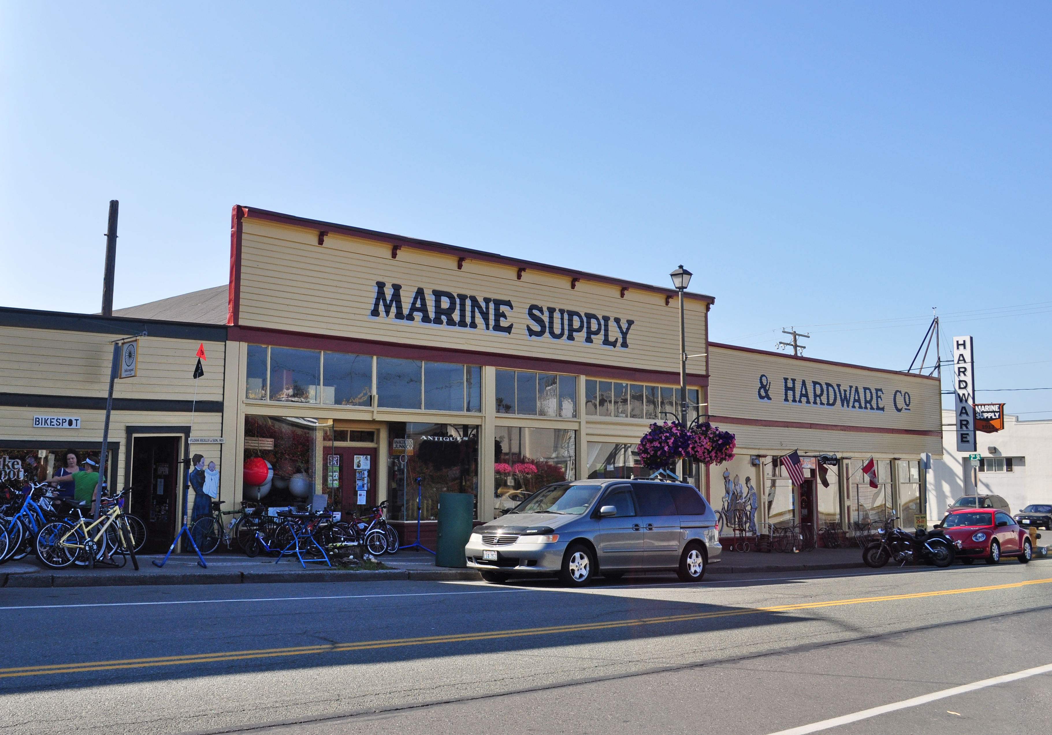 Friends of Marine Supply and Hardware received building assessment services for the 1910 Marine Supply & Hardware Building. The Port of Anacortes recently acquired the National Register-listed building and an assessment will help understand the potential for future use compatible with its historic designation.