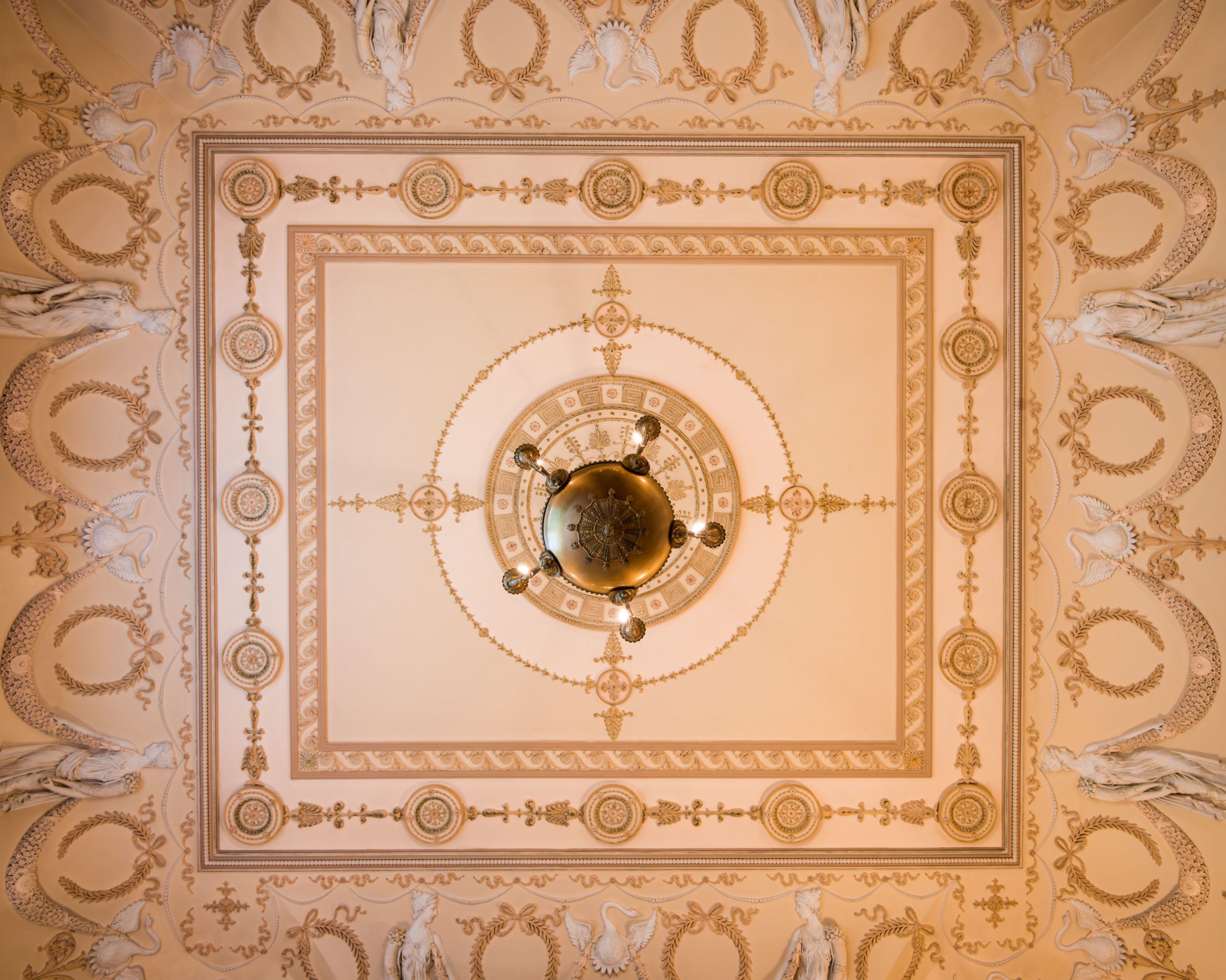 Stimson-Green Mansion Ladies' Parlor Ceiling