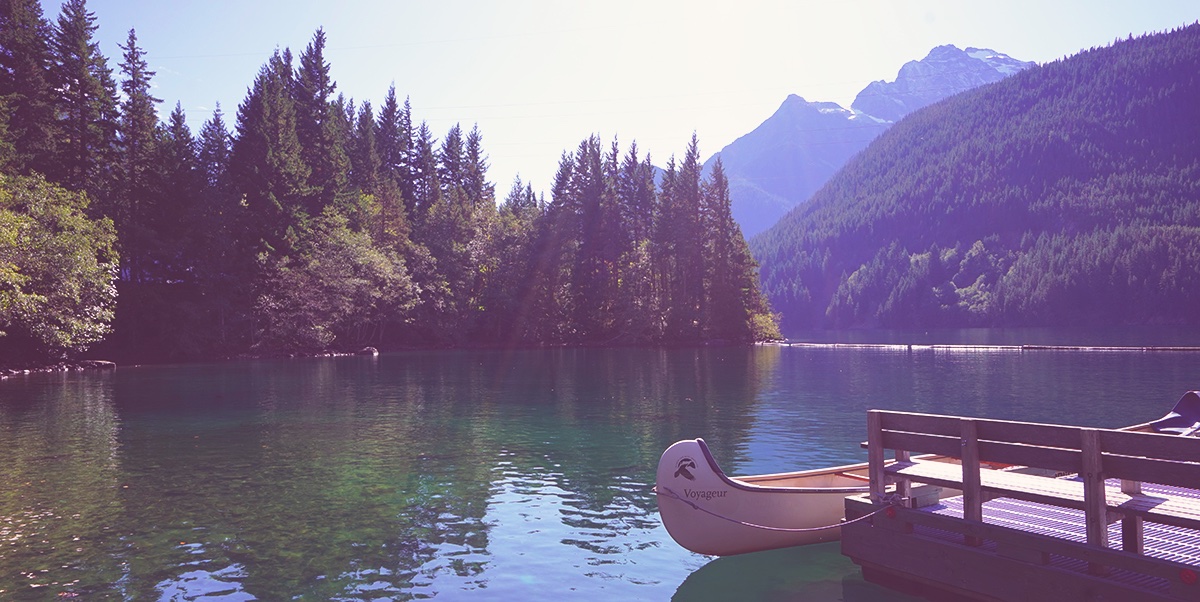 Diablo Lake near the North Cascades Institute